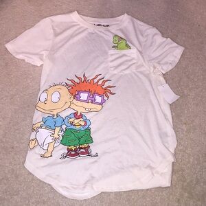 Nickelodeon Rugrats & Reptar Shirt w/pocket S(3-5)